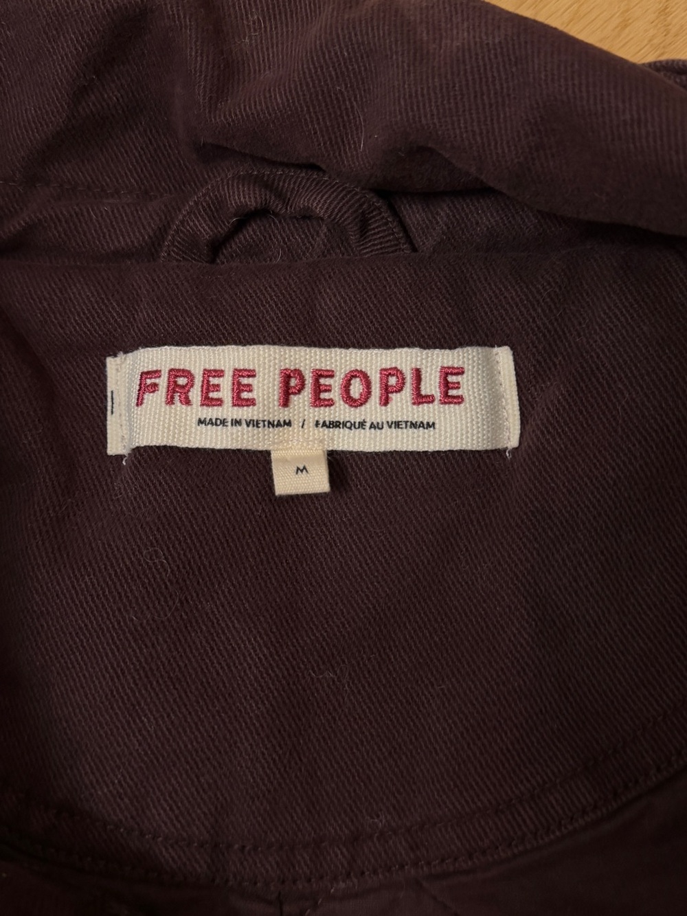 Free People Jojo Washed Oversized Funnel-Neck Jacket - Dark Brown - Picture 4 of 5